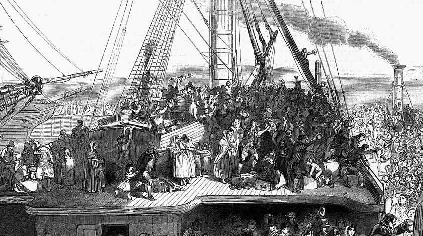 Миграция в XVIII веке