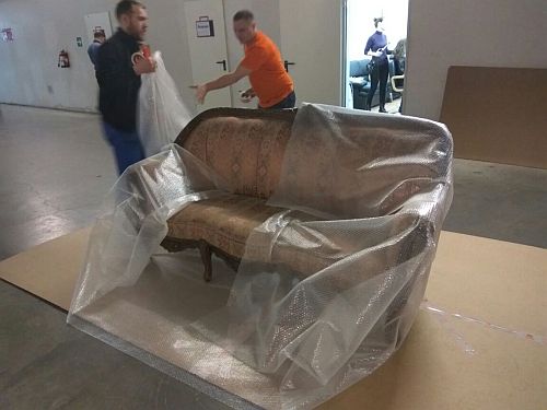 Упаковка  дивана