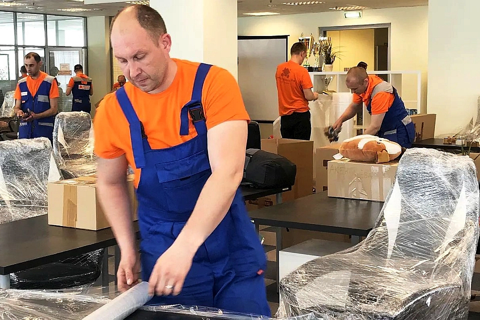 Переезд офиса в выходной день