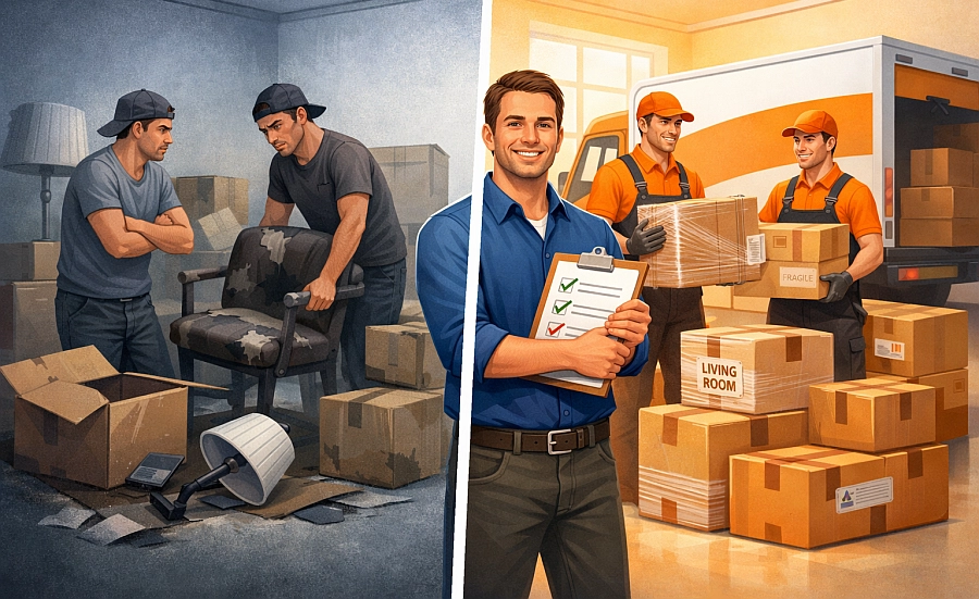 Правильно подготовленный переезд