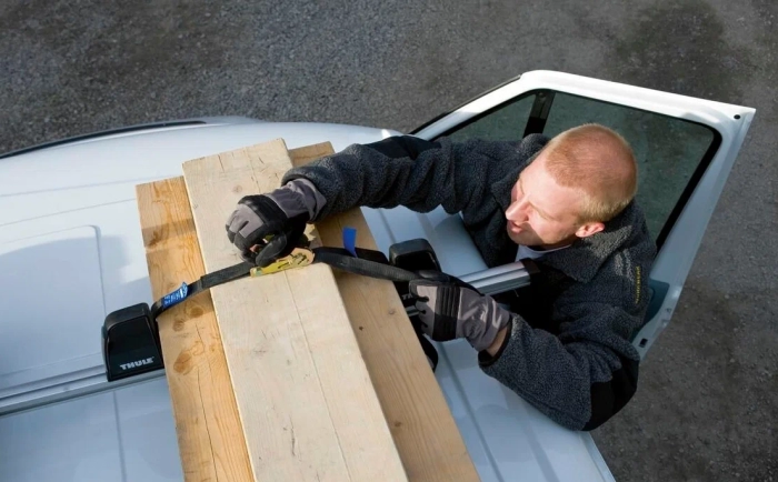 Кремление нейлоновыми ремнями